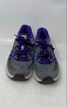 Load image into Gallery viewer, Nike Womens Zoom Winflo 3 Gray Purple Low Top Lace-Up Sneaker Shoes Size 8
