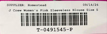 Load image into Gallery viewer, J.Crew Womens Pink Silk Sleeveless Round Neck Ruffle Tank Top Size 4
