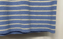 Load image into Gallery viewer, Ann Taylor Womens Blue White Striped Short Sleeve Pullover Sweater Size M

