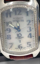 Load image into Gallery viewer, Authentic Invicta Wildflower Women's Silver-Tone Case Camel Band Watch
