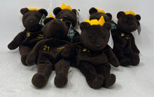 Load image into Gallery viewer, Lot Of 6 Pcs Salvino's Bamm Beano's Bear Collectible Plush Toy Figure
