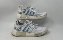 Load image into Gallery viewer, Adidas Womens NMD R1 GV8278 White Blue Lace-Up Low Top Sneaker Shoes Size 7.5
