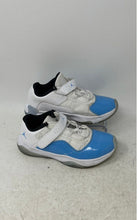 Load image into Gallery viewer, Nike Boys Air Jordan 11 CMFT Low CZ0905-114 White Blue Sneaker Shoes Size 13C
