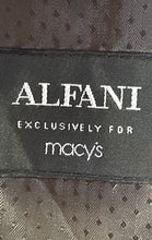 Load image into Gallery viewer, Alfani Mens Black Wool Peak Lapel Single Breasted Two-Button Blazer Size 44L

