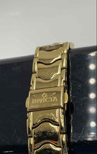 Load image into Gallery viewer, Authentic Invicta Wildflower Lady Gold Tone Bezel With Crystal Accents Watch
