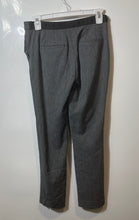 Load image into Gallery viewer, Zara Womens White Black Flat Front Slash Pocket Regular Fit Trouser Pants Size S
