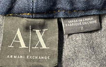 Load image into Gallery viewer, Armani Exchange Womens Blue Denim Dark Wash Low-Rise Skinny Jeans Pants Size 2
