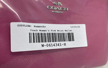 Load image into Gallery viewer, Coach Womens Pink Inner Pockets Detachable Strap Wristlet Wallet
