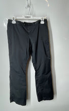Load image into Gallery viewer, Express Jeans Mens Black Stretch Straight Leg Trouser Pants Size 3/4

