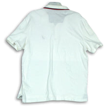 Load image into Gallery viewer, Nautica Mens White Short Sleeve Collared 2-Button Golf Polo Shirt Size XL
