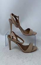Load image into Gallery viewer, Steve Madden Womens Reno Beige Open Toe Stiletto Ankle Strap Heels Size 6.5M
