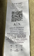 Load image into Gallery viewer, Armani Exchange Mens Brown Short Sleeve Crew Neck Pullover T-Shirt Size S
