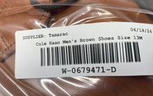 Load image into Gallery viewer, Cole Haan Mens Brown Leather Round Toe Lace-Up Oxford Shoes Size 13M
