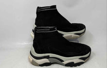 Load image into Gallery viewer, Ash Womens Addict Black White Round Toe Slip-On Sneakers Shoes Size 39
