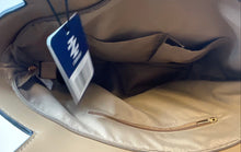 Load image into Gallery viewer, Izod Womens Brown Inner Pockets Double Handle Shoulder Tote Handbag With Tag
