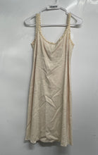 Load image into Gallery viewer, Nanette Lepore Womens Beige Sleeveless Back Zip Round Neck A-Line Dress Size 2

