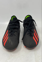 Load image into Gallery viewer, Adidas Mens X Speedportal.3 FG ID4922 Black Low Top Lace-Up Soccer Cleats Sz 5.5
