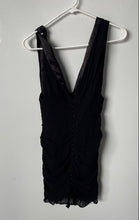 Load image into Gallery viewer, Forever 21 Womens Black Sleeveless V-Neck Bodycon Dress Size Small
