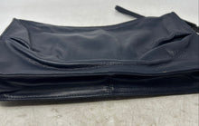 Load image into Gallery viewer, Tre Vero Womens Black Leather Single Strap Pockets Zip Top Lined Crossbody Bag

