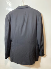 Load image into Gallery viewer, Paolo Vista Mens Black Wool Long Sleeve Two-Button Blazer Size 44
