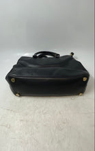 Load image into Gallery viewer, Michael Kors Womens Black Inner Pockets Adjustable Strap Satchel Purse
