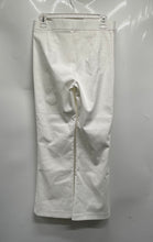Load image into Gallery viewer, Zara Womens White Flat Front Pockets High-Rise Wide-Leg Dress Pants Size Medium
