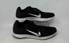 Load image into Gallery viewer, Nike Womens Downshifter 8 White Black Low Top Lace-Up Running Shoes Size 11
