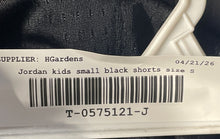 Load image into Gallery viewer, Jordan Boys Black Jumpman Elastic Waist Basketball Athletic Shorts Size Small
