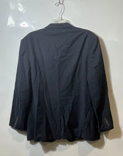 Load image into Gallery viewer, Saks Fifth Avenue Mens Blue Long Sleeve Notch Lapel Two-Button Blazer No Size
