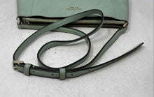 Load image into Gallery viewer, Kate Spade New York Womens Harlow Light Green Pebbled Leather Crossbody Handbag
