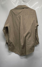 Load image into Gallery viewer, Harve Benard By Benard Holtzman Mens Beige Long Sleeve Dress Shirt Size 15.5
