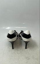 Load image into Gallery viewer, INC International Concepts Womens Zitah White Black Striped Pump Heels Size 8M
