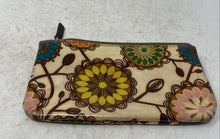 Load image into Gallery viewer, Unbranded Womens Beige Printed Small Cosmetic Makeup Handbag
