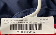 Load image into Gallery viewer, The North Face Womens Navy Blue Long Sleeve Windbreaker Jacket No Size
