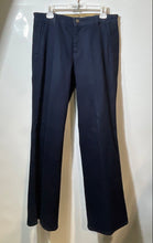 Load image into Gallery viewer, Stella McCartney Mens Blue Flat Front Pockets Straight Leg Dress Pants Size 31
