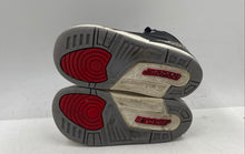 Load image into Gallery viewer, Authentic Nike Kids Air Jordan 3 Retro OG DM0968 Black Gray Sneaker Shoes Sz 8C

