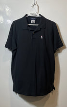 Load image into Gallery viewer, Psycho Bunny Mens Black Pima Cotton Short Sleeve Regular Fit Polo Shirt Size 6
