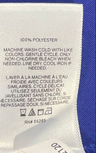 Load image into Gallery viewer, Express Womens Blue Sleeveless Slim Fit Portofino Button Front Blouse Top Size S

