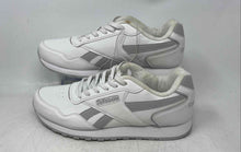 Load image into Gallery viewer, Reebok Mens Royal Foam Lite White Leather Lace-Up Low Top Running Shoes Sz 10.5
