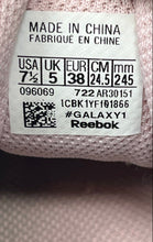 Load image into Gallery viewer, Reebok Womens DMX Galaxy 1 Black White Pink Lace-Up Sneaker Shoes Size 7.5
