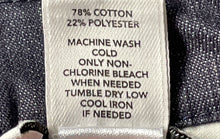 Load image into Gallery viewer, Ann Taylor Loft Womens Dark Blue Jean 3/4 Sleeve Cropped Jacket Size 2P
