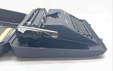 Load image into Gallery viewer, Nadex Pioneer Black Manual Ribbon Portable Office Typewriter Not Tested
