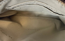 Load image into Gallery viewer, Coach Womens Metallic Beige Pebbled Leather Inner Pockets Wristlet Wallet
