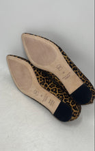 Load image into Gallery viewer, Cole Haan Womens Brenna Skimmer Brown Black Leather Slip-On Ballet Flats Size 6B
