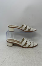 Load image into Gallery viewer, Sam Edelman Womens Illie White Leather Slip-On Slide Sandals Size 7.5 M
