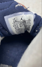 Load image into Gallery viewer, Nike Kids Jordan 6 Retro 384666-141 White Blue Sneaker Shoes Size 13C
