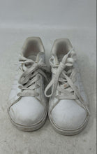 Load image into Gallery viewer, Adidas Kids Grand Court FZ6158 White Leather Lace-Up Sneakers Shoes Size 13K
