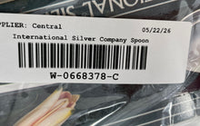 Load image into Gallery viewer, International Silver Company Flatware Silver Plated Engraved Serving Spoon
