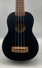 Load image into Gallery viewer, Mitchell MU40 Black And Brown Right-Handed Soprano Ukulele Small With Box
