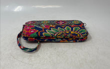 Load image into Gallery viewer, Vera Bradley Womens Venetian Multicolor Paisley Quilted Zipper Wristlet Wallet

